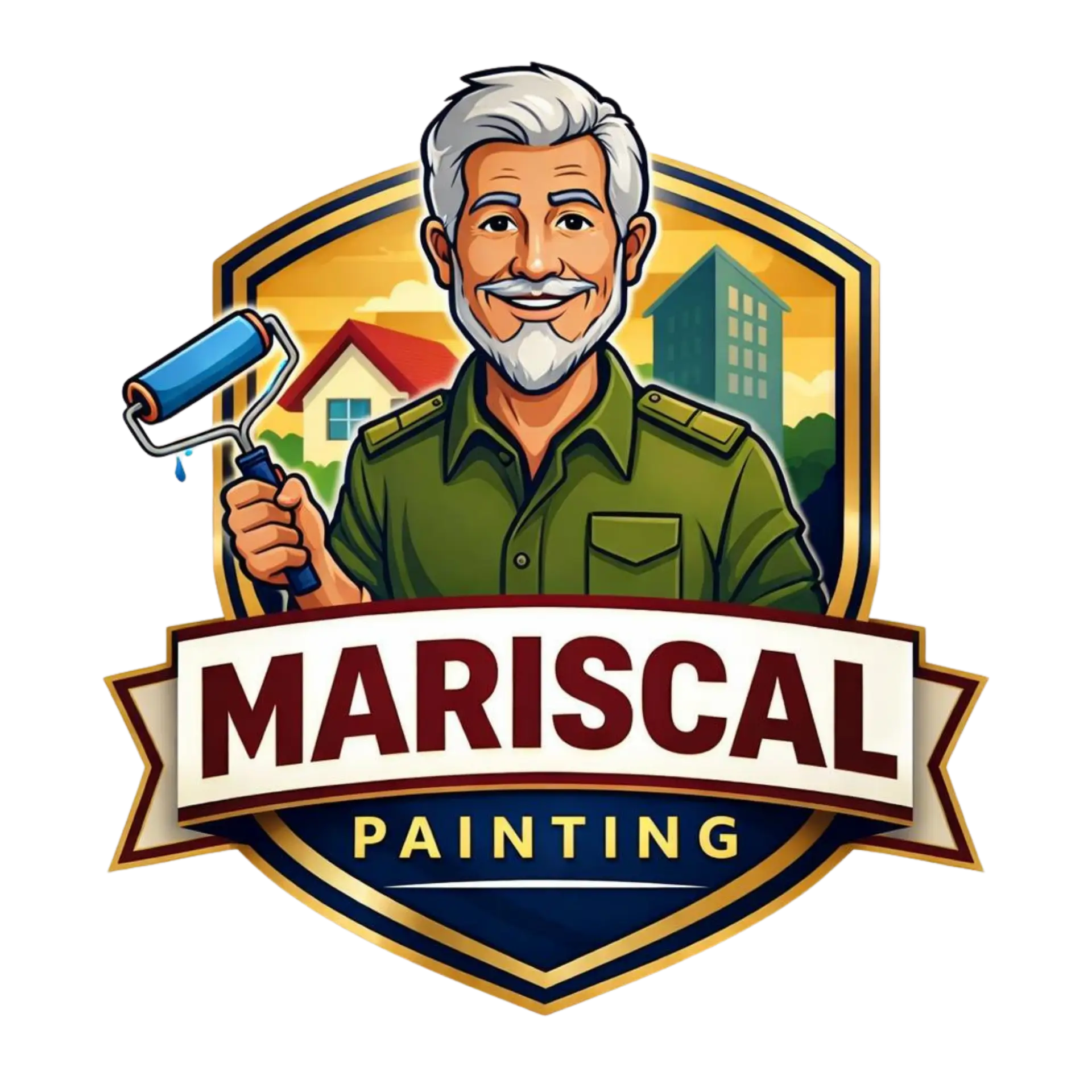 mariscal painting logo transparant